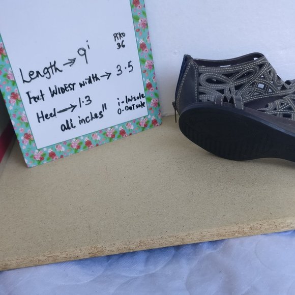 Leather Sandal Pikolinos 100% LEATHER Peasant Comfort Barefoot boho sandal 5 - Picture 8 of 15